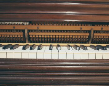 Närbild piano